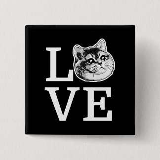 Philly Love Cat 15 Cm Square Badge