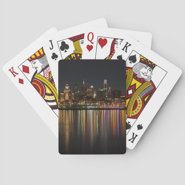 Philly night playing cards (Back)
