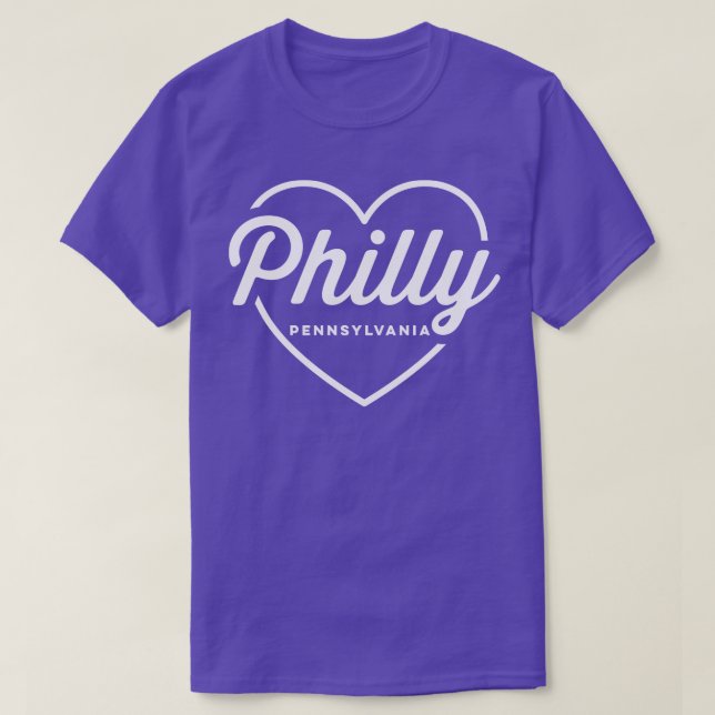 Philly Pennsylvania Love T-Shirt (Design Front)