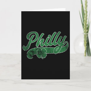 Philly Philadelphia Shamrock St. Patrick's Day Gif Card