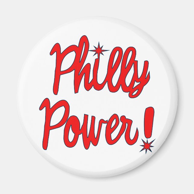 Philly Power! T-shirts, Hoodies, Baseball Tees Magnet (Front)