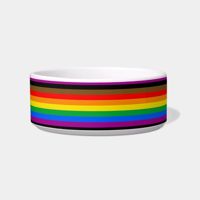 Philly Rainbow Pride Flag Bowl (Front)