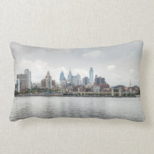 Philly skyline 2 lumbar cushion