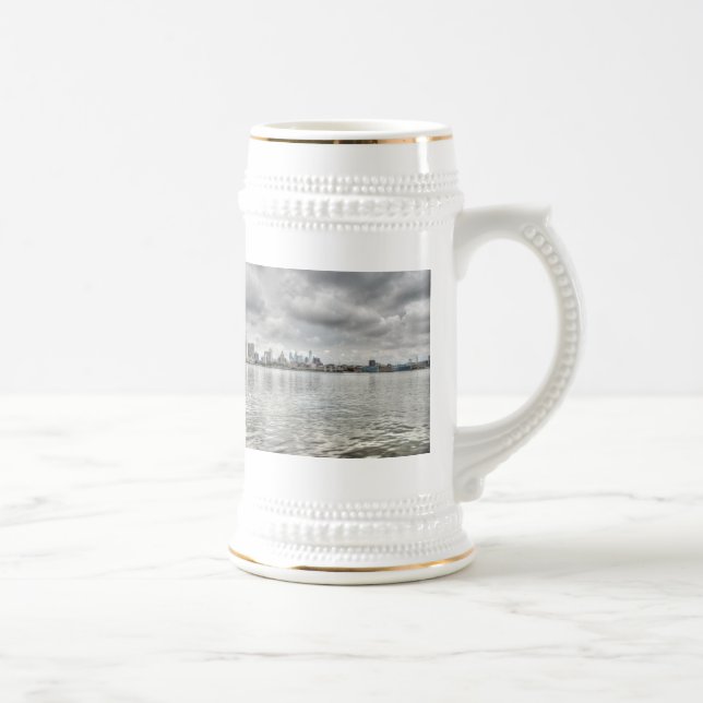 Philly skyline beer stein (Right)