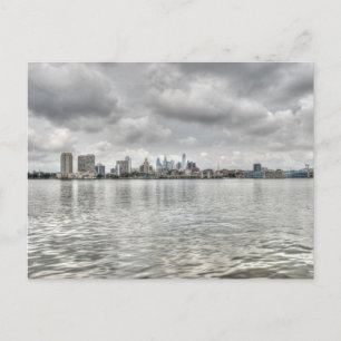 Philly skyline postcard