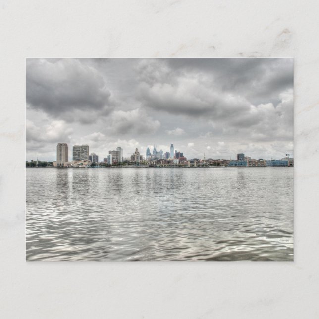 Philly skyline postcard (Front)