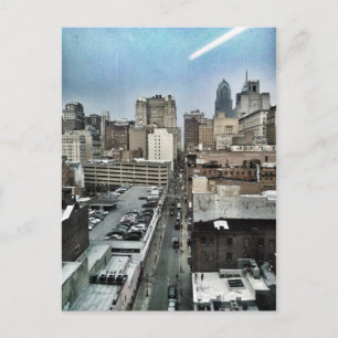 Philly skyline postcard