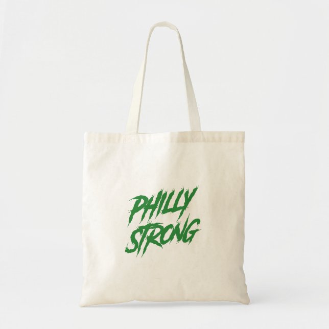 Philly Strong Graffiti Style Tote Bag (Front)