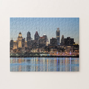 Philly sunset jigsaw puzzle