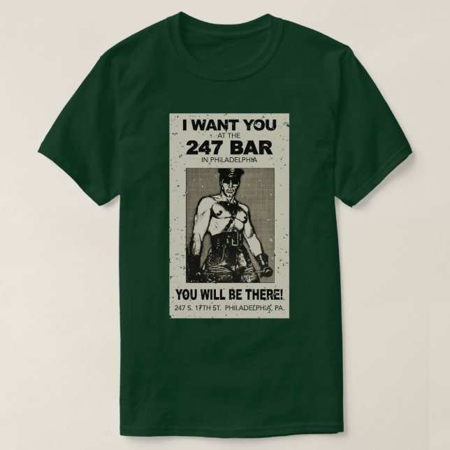 Philly Vintage Gay Bar T-Shirt (Design Front)