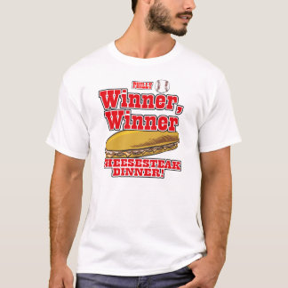 Philly Winner Cheesesteak Dinner T-Shirt