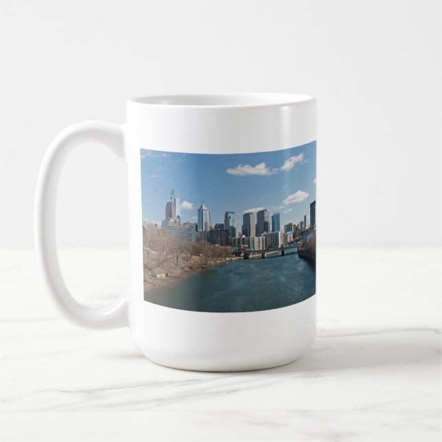 Philly winter coffee mug (Left)