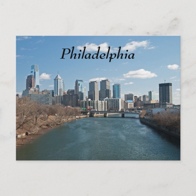Philly winter postcard (Front)