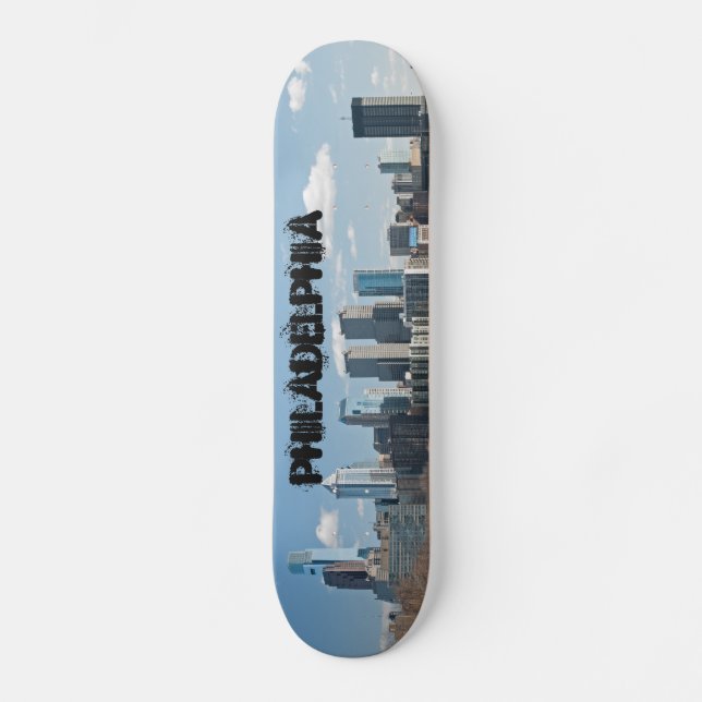 Philly winter skateboard (Front)