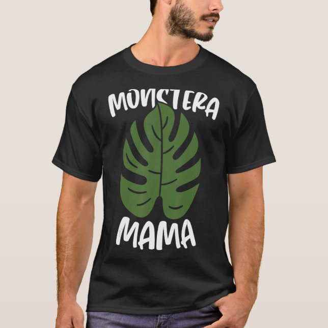 Philodendron Monstera Deliciosa Swiss Cheese House T-Shirt (Front)