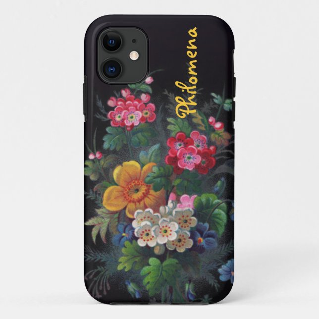 Philomena Victorian Bouquet iPhone 5/5S Case (Back)