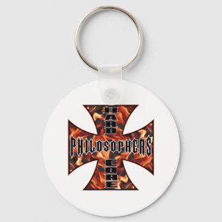 Philosopher Hard Core Key Ring