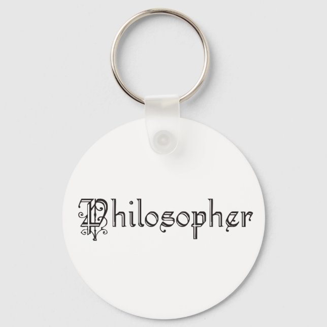 Philosopher Key Ring (Front)