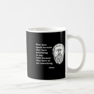 Philosopher Plato Quote - Philosophy Student Nerd Coffee Mug