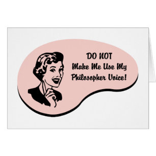 Philosopher Voice