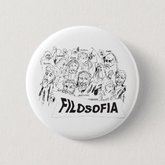 PHILOSOPHERS Plato Aristotle euclides Socrates 6 Cm Round Badge