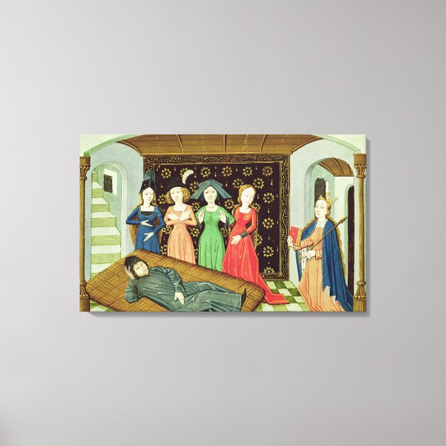 Philosophy and the Muses Canvas Print (Front)