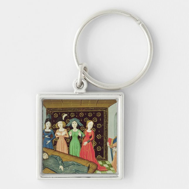 Philosophy and the Muses Key Ring (Front)