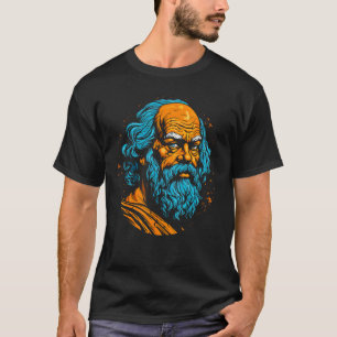 Philosophy Brand Socrates Greek Philosopher T-Shirt