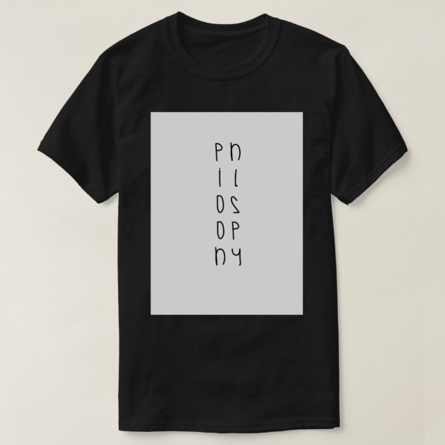 Philosophy Classic TShirt (Design Front)