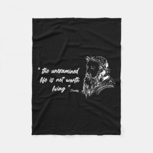Philosophy,famous Icons Philosophy Quotes,most Com Fleece Blanket