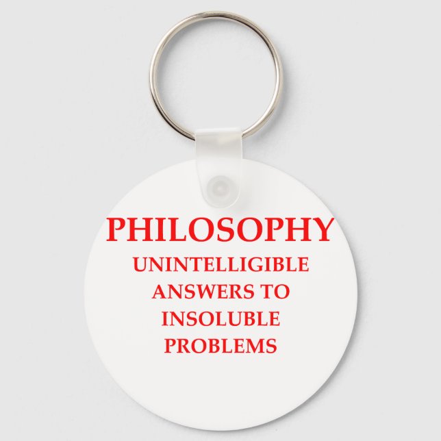 philosophy key ring (Front)