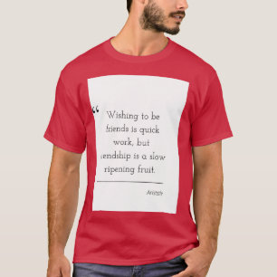 Philosophy Quote Aristotle T-Shirt
