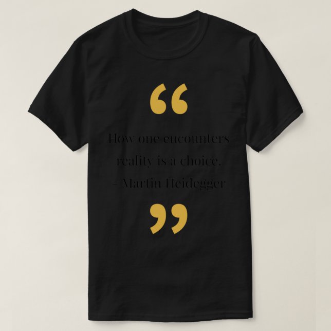 philosophy quote Classic TShirt (Design Front)