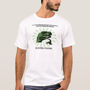 Philosoraptor Men and Women T-Shirt