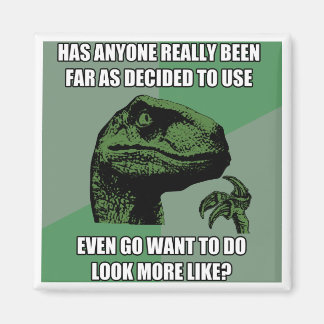 Philosoraptor Nonsense Magnet