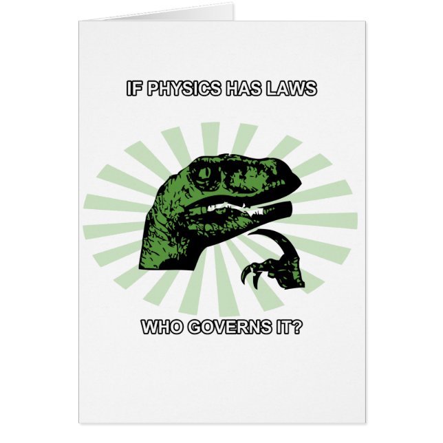 Philosoraptor Physics (Front)