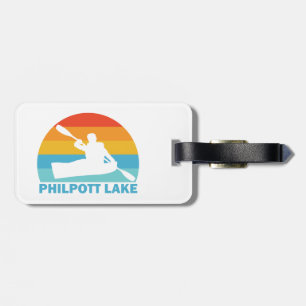 Philpott Lake Virginia Kayak Luggage Tag