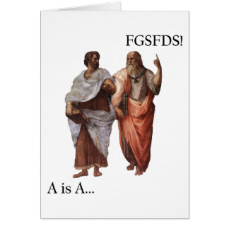 Philsophical Division- A is A vs FGSFDS