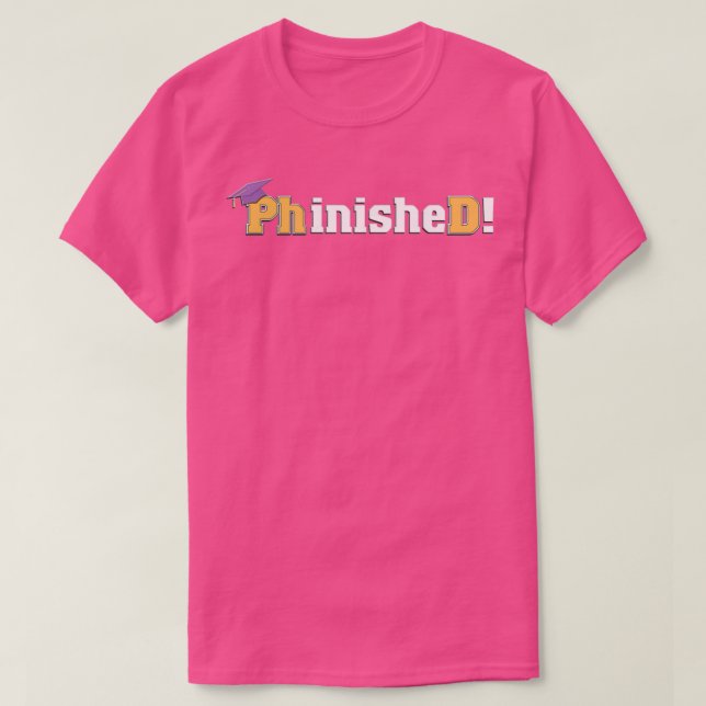 Phinished 6 T-Shirt (Design Front)