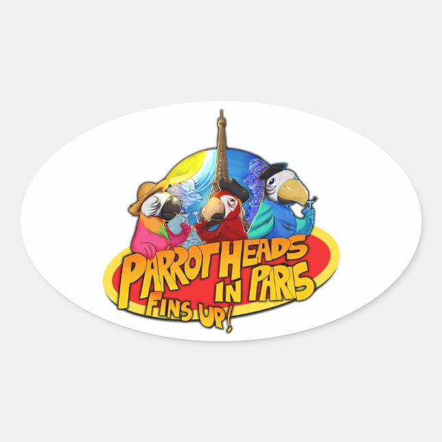PHIP Oval Sticker (Front)