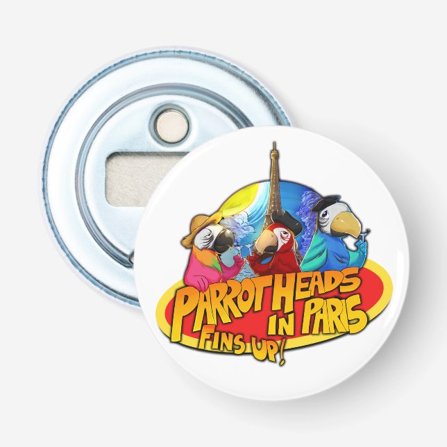 PHIP Round Bottle Opener (Front)