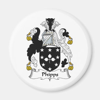 Phipps Family Crest Magnet