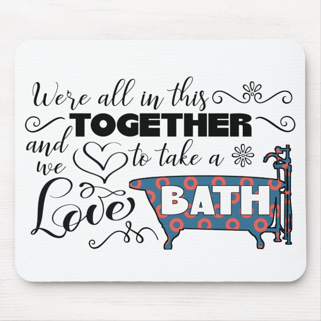 Phish Bathtub Gin Shirts and Accessories Mouse Pad (Front)