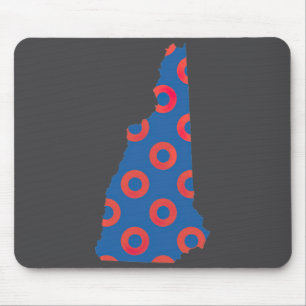Phish Fishman Donut New Hampshire Ecavator Boy Don Mouse Pad