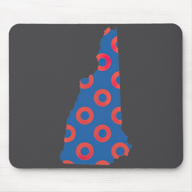 Phish Fishman Donut New Hampshire Ecavator Boy Don Mouse Pad (Front)
