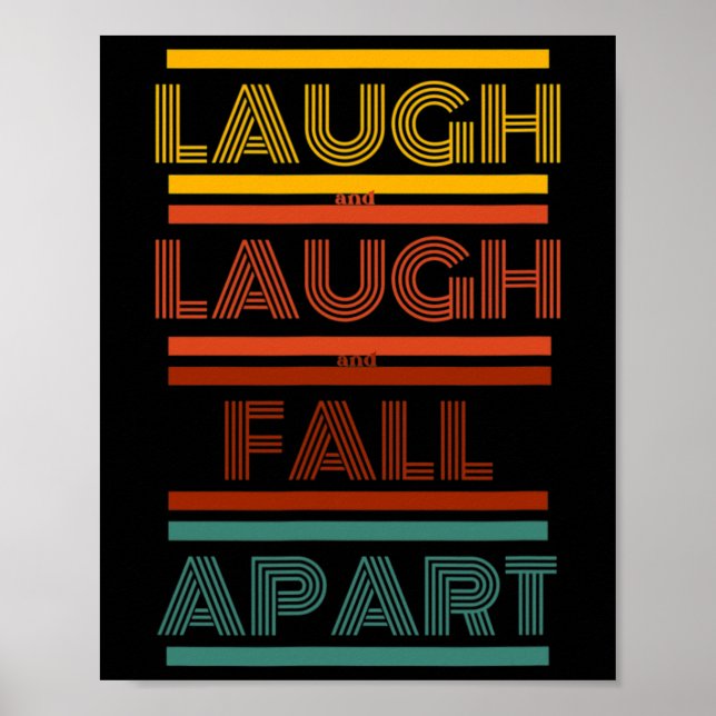 Phish - Sparkle - Laugh And Laugh And Fall Apart  Poster (Front)