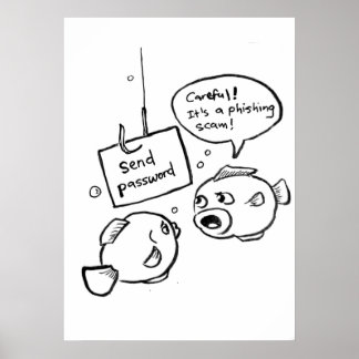 Phishing Scam Poster