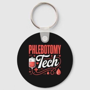 Phlebotomist Blood Draw Tech Phlebotomy Key Ring