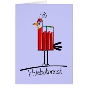 Phlebotomist "Blood Tube Bird" Gifts