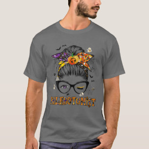 Phlebotomist Funny Pills Pharmacist Squad Hallowee T-Shirt